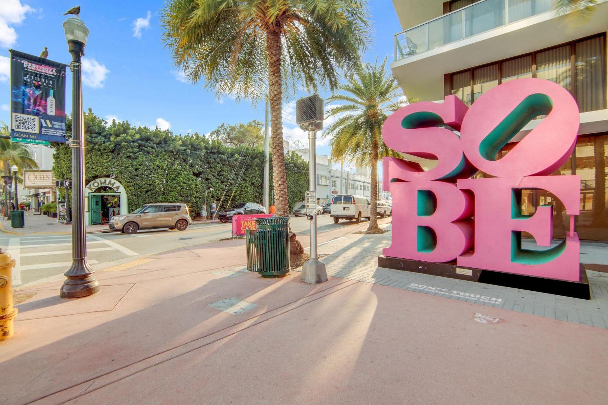 מיאמי ביץ' Beachy 1 B/R, W/2 Queen Beds, On Ocean Drive Beach מראה חיצוני תמונה
