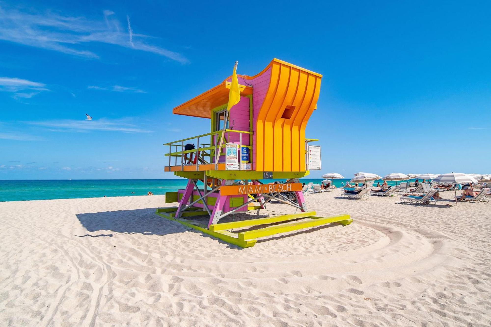 מיאמי ביץ' Beachy 1 B/R, W/2 Queen Beds, On Ocean Drive Beach מראה חיצוני תמונה